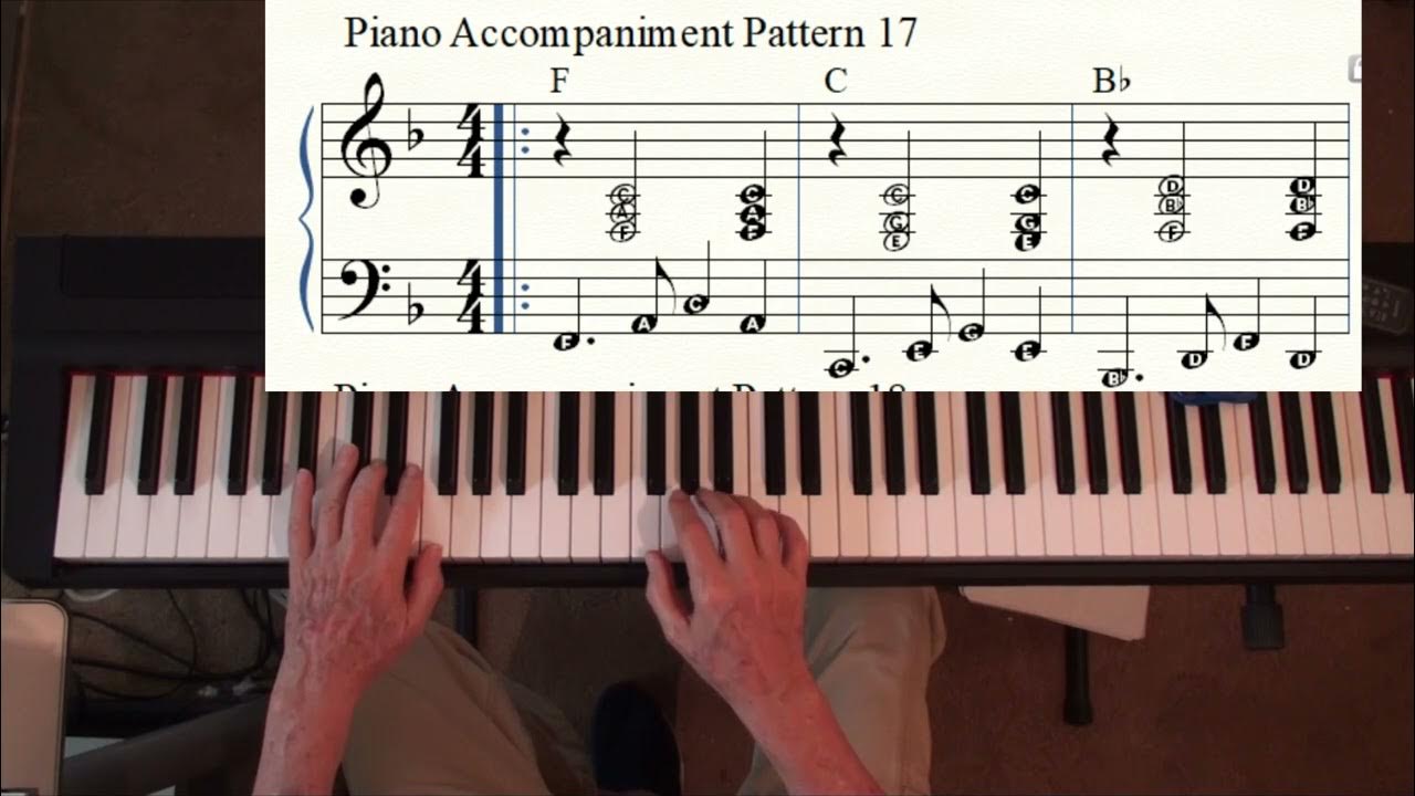 Piano Pattern 17 YouTube