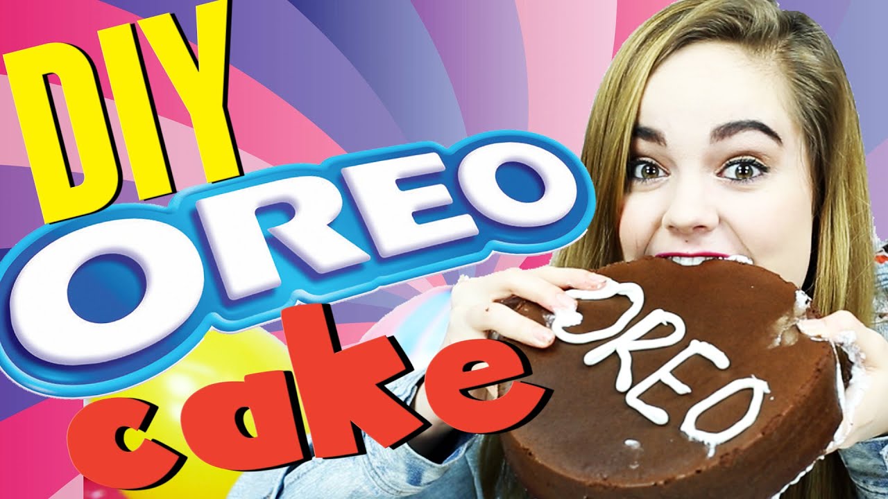 How to Make a Giant Oreo Cake DIY!