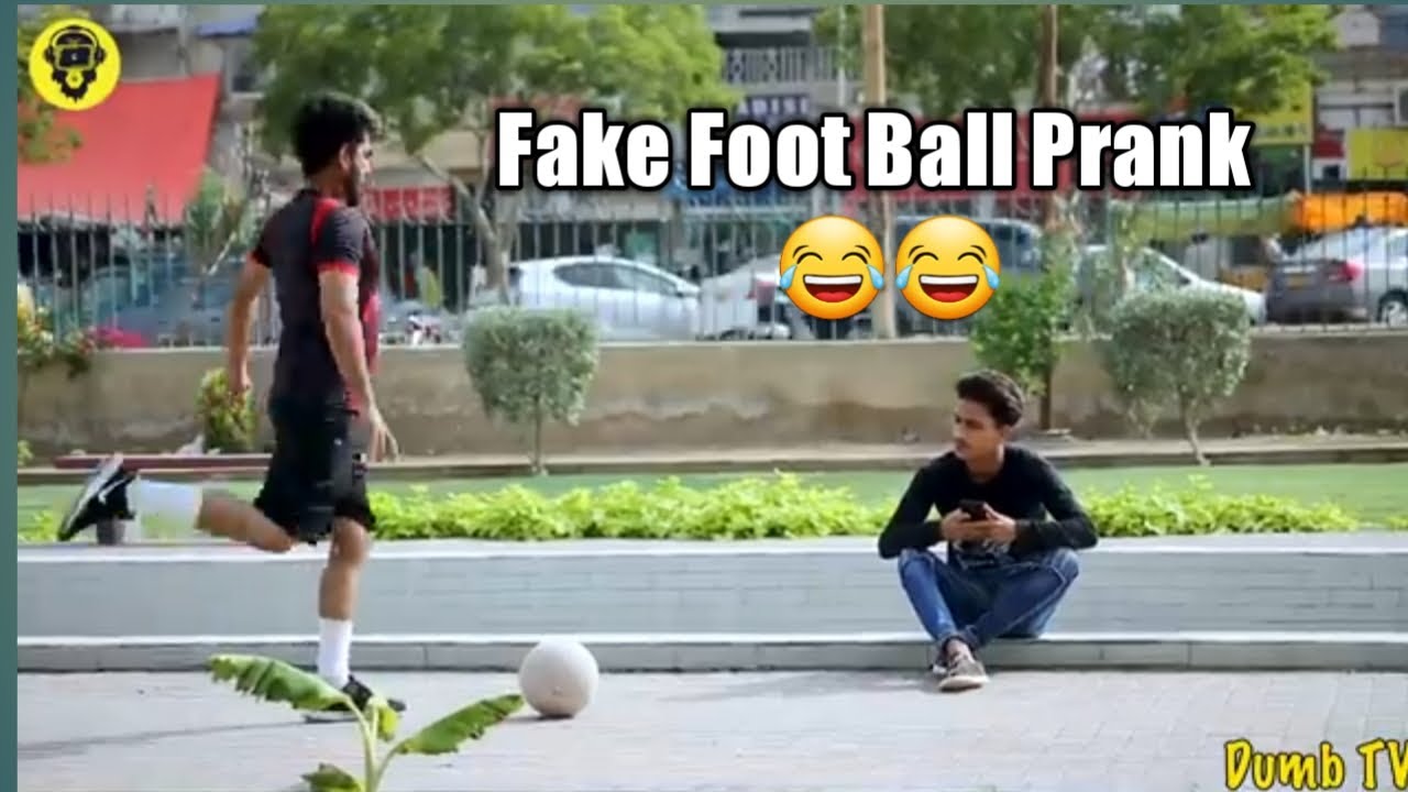 Fake foot ball kick prank on strangers |||Funny Reactions||| Dumb TV