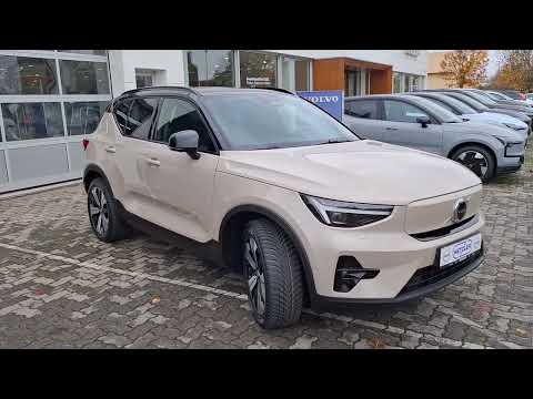 Youtube 2025 Volvo EX40 Ultra Twin Motor vollelektrisch AWD AT Sand Dune walkaround video Volvo