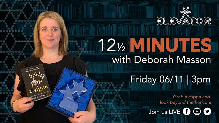 12 minutes withAward-Winnin...  Author, Deborah Ma...