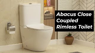 Abacus Rimless Close Coupled Toilets | Toilets in Uk I Royal Bathrooms