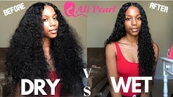 Curly Hair Routine| Ali Pearl Brazilian Deep Wave Review