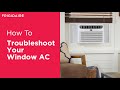 Troubleshooting Your Window AC