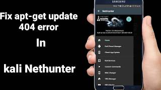 Fix  apt-get update  404 error  in Kali Nethunter