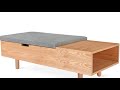 Modern Upholstered Storage Ottoman Designs Modern Upholstered Storage Ottoman Designs