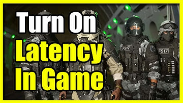 How to Turn on in Game Latency & Packet Loss data in COD Warzone (Black Ops 6)