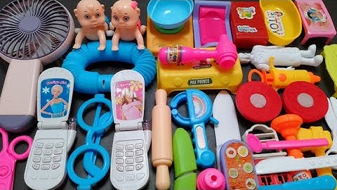 6 Minutes Satisfying With Unboxing Hello Kitty Kitchen Set | Cutee Tiny Mini Kitchen Set Review Toys