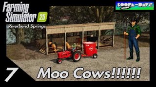 Setting Up Cow Barns Farming Simulator 25