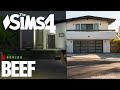 Amy and George&#39;s House | Netflix Beef | The Sims 4