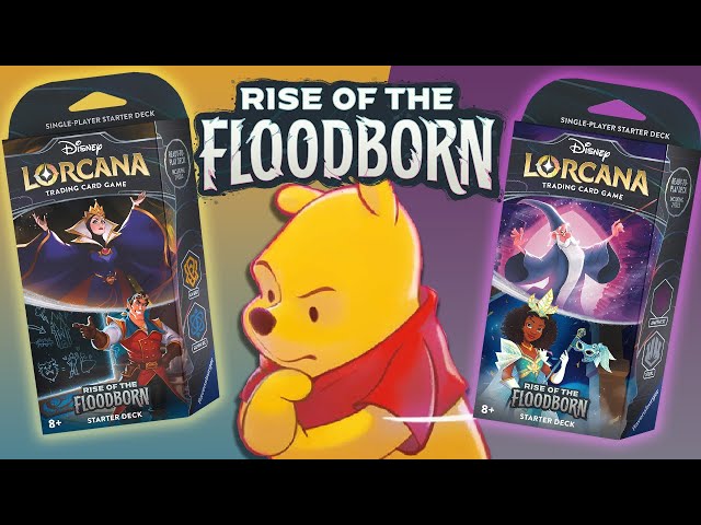 lorcana rise of the floodborn starter deck card list Disney Lorcana: Amethyst and Steel In every starter deck you will find Disney Lorcana Rise of the