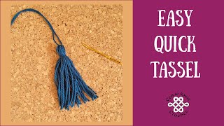 🌟Make a Tassel in under 5 minutes!