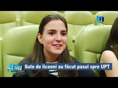 Sute de liceeni au făcut pasul spre UPT