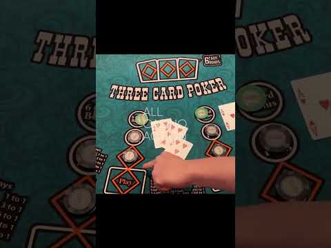 Three Card Poker: Straight Flush PAYS Big!