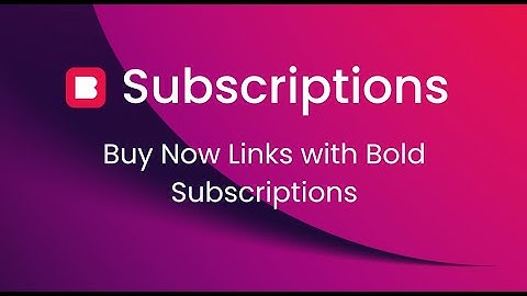 Buy Now Links with Bold Subscriptions