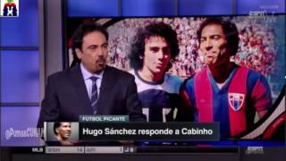 Cabinho dice ser mejor que Hugo Sánchez, Hugo Sánchez le respondió #Pumas @PumasMX