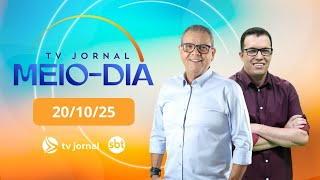 TV Jornal Meio-Dia, ao vivo, com Ciro Bezerra | 20.10.25