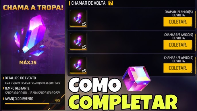 Chamar de Volta Free Fire : FERRAMENTA Free Fire News - freefirejornal.com