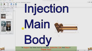 PTC CREO Modeling Part 1-40 | INJECTOR PUMP MAIN BODY