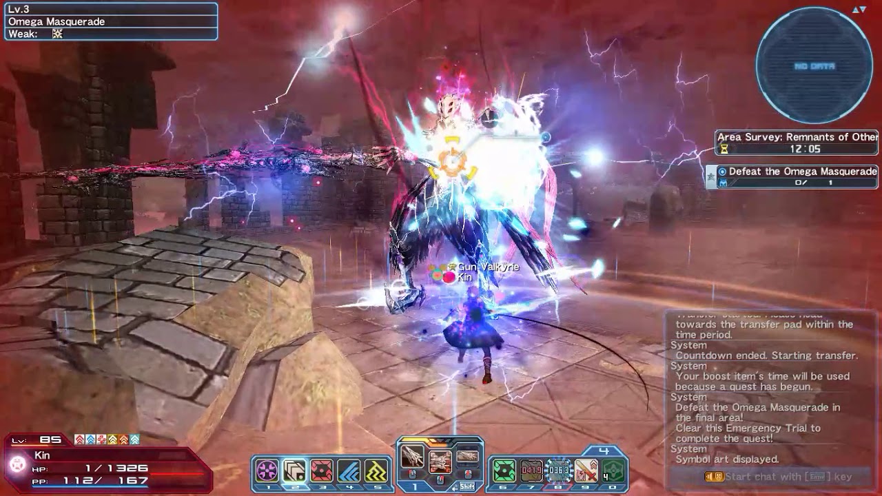 [PSO2] Area Survey: Remnants of Other Worlds [Depth 3] [BoHu] - YouTube