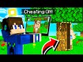 I Used CAMERAS To CHEAT In HIDE and SEEK in Minecraft