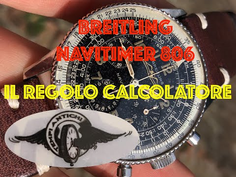 il Breitling navitimer 806 ed il regolo calcolatore