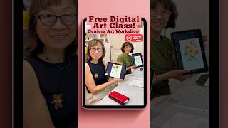 FREE Digital Art Class for Seniors | Culture Pass Art Workshop at Visual Arts Centre