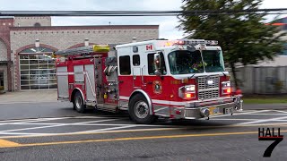 Surrey Fire Service - Engine 10 Responding