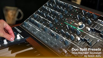 Arturia Matrixbrute Duo Split Mode Presets (Seqs Machine Soundset)