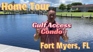 Fort Myers, FL Gulf Access Condo For Sale!