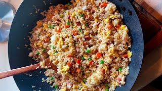 The BEST Spam Fried Rice