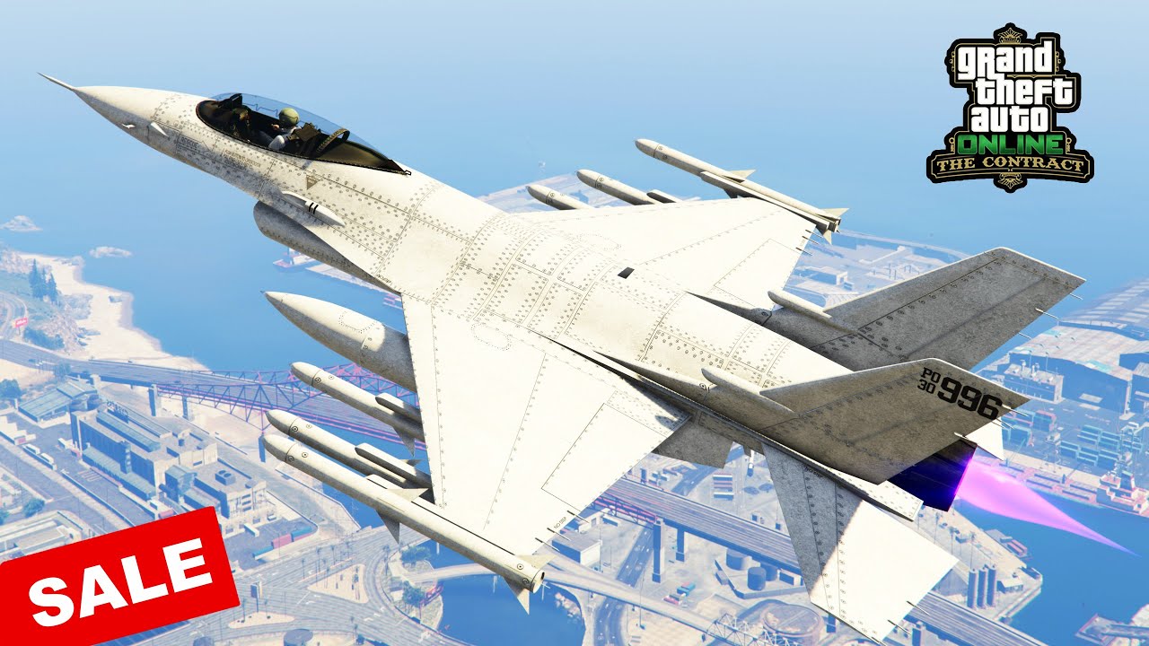 JoBuilt P-996 LAZER GTA 5 - screenshots, descrição e especificações do avião