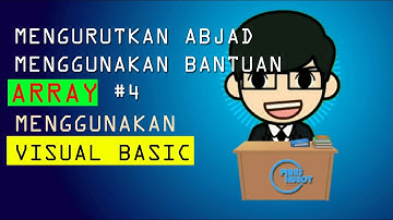 MENGURUTKAN ABJAD MENGGUNAKAN BANTUAN ARRAY #4