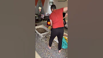 خاک رو بابا شوخی Comedy Funny Prank پدر 