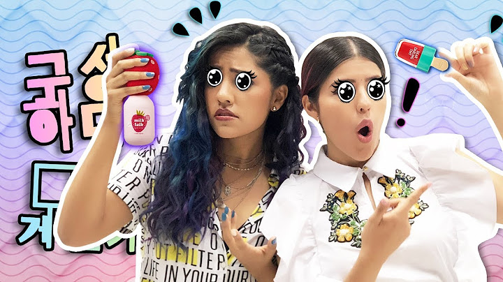 THE MOST STRANGE MAKE-UP OF KOREA | MUSAS KAREN AND LESSLIE POLINESIA
