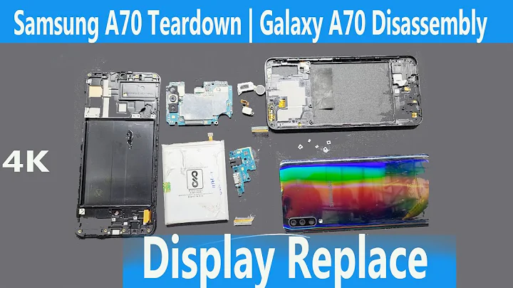 Samsung A70 Teardown & display replace | Repair Video Guide