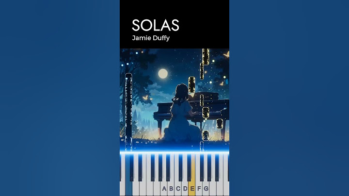 Solas (Jamie Duffy) - Easy Piano Tutorial