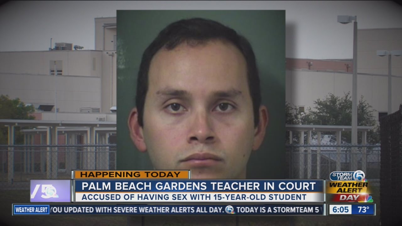 Palm Beach Gardens Teacher To Appear In Court After Arrest Youtube