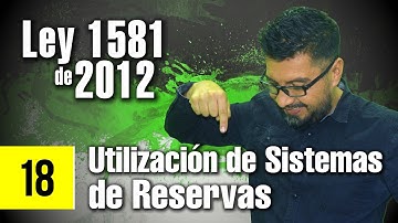 Video 18: Utilización de Sistemas de Reservas [ Curso Gratuito Ley 1581 de 2012 ]