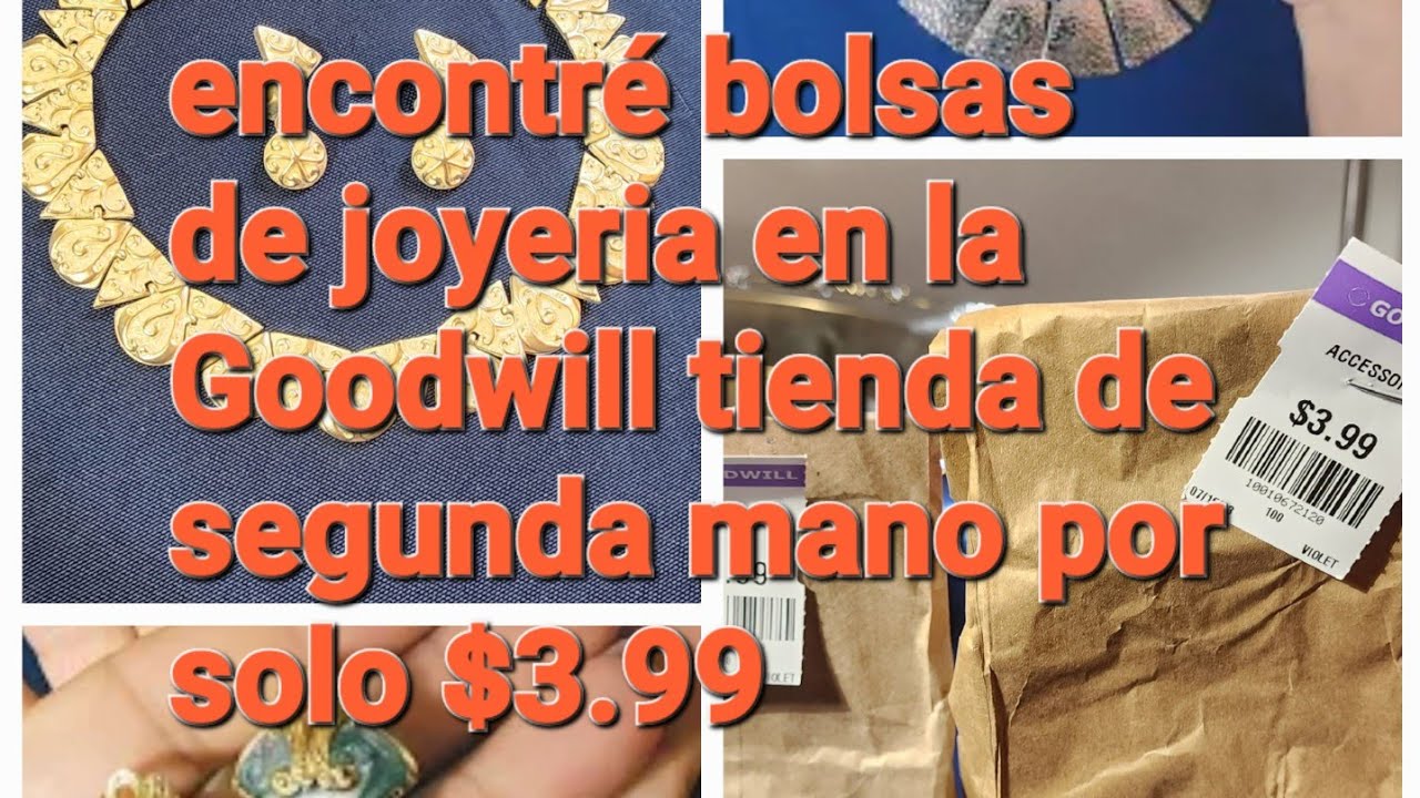 Acompañarme a abrir estas bolsas de $3.99 con joyeria de la Goodwill