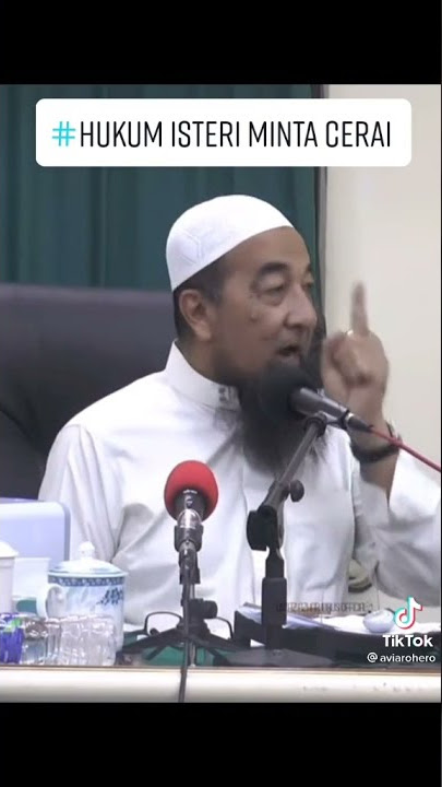 HUKUM ISTERI MINTA CERAI | Ustaz Azhar Idrus