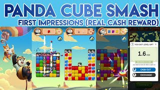 Panda Cube Smash Rewarding Real Cash [Match3 Puzzle Game] screenshot 5