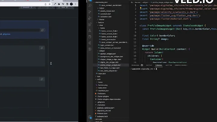 How to push/upload visual studio code/ flutter project to Github