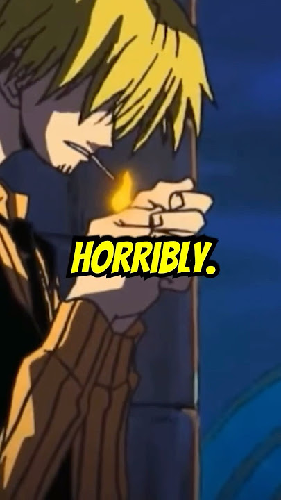 Zoro Cut Sanji’s Cigarette for a SHOCKING Reason 😨🔥 #onepiece
