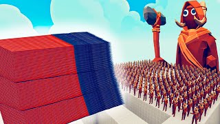 100x EWOK LEADER + 1x GIANT vs 3x EVERY GOD - Totally Accurate Battle Simulator TABS