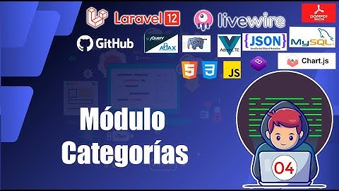 04 📂 Módulo Categorías con MVC | Sistema de Inventario PHP Laravel MySQL Desde Cero