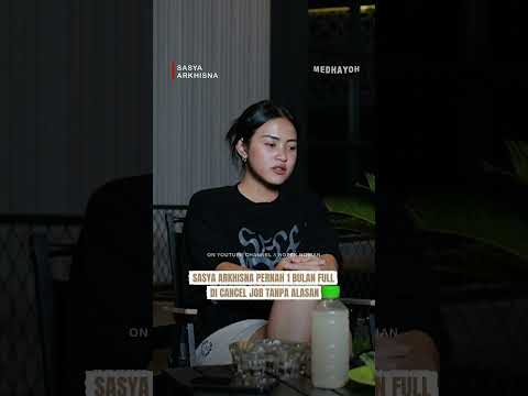 Sasya arkhisna punya pengalaman horor | medhayoh