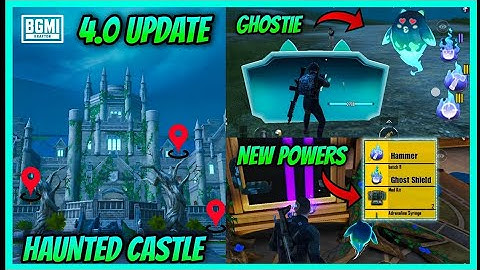 🔴 BGMI NEW 4.0 UPDATE - Magical horrorGhost Mode, New features and Powers 1 4.0 Update gameplay