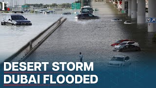Dubai: Streets Submerge Under Water as Storm Dumps Year's Worth of Rain In a Day