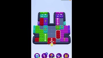 Color Block Jam level 496 #games #solution #gaming #solved #puzzle #gameplay #walkthrough #gamer